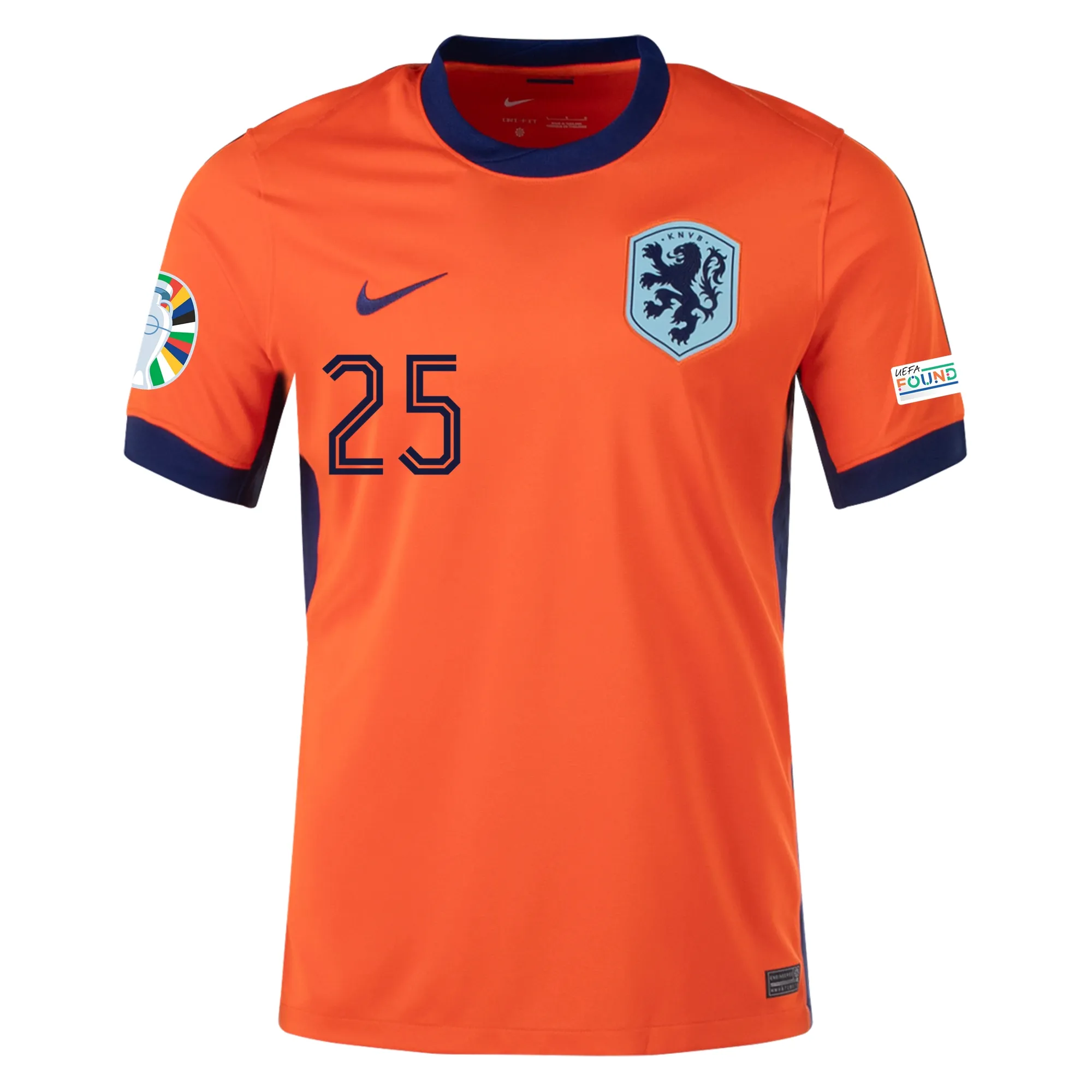 Steven Bergwijn Netherlands 2024/25 Home Jersey - Image 2