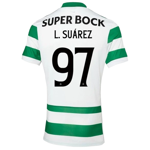 Luis Suarez Sporting 2025/26 Home Jersey