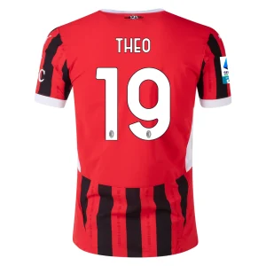 Theo Hernández AC Milan 2024/25 Authentic Home Jersey