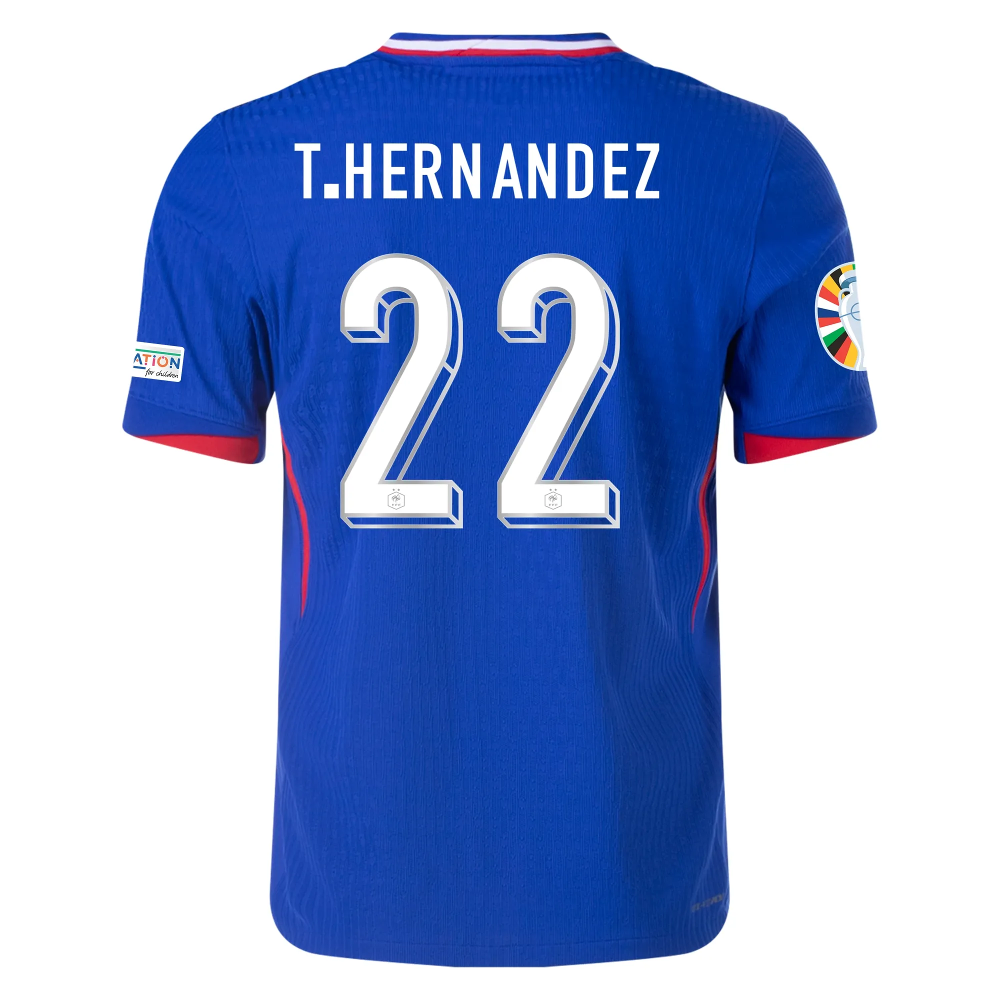 Theo Hernández France 2024/25 Authentic Home Jersey