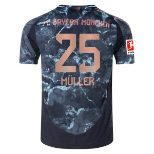 Thomas Müller Bayern Munich 2024/25 Authentic Away Jersey