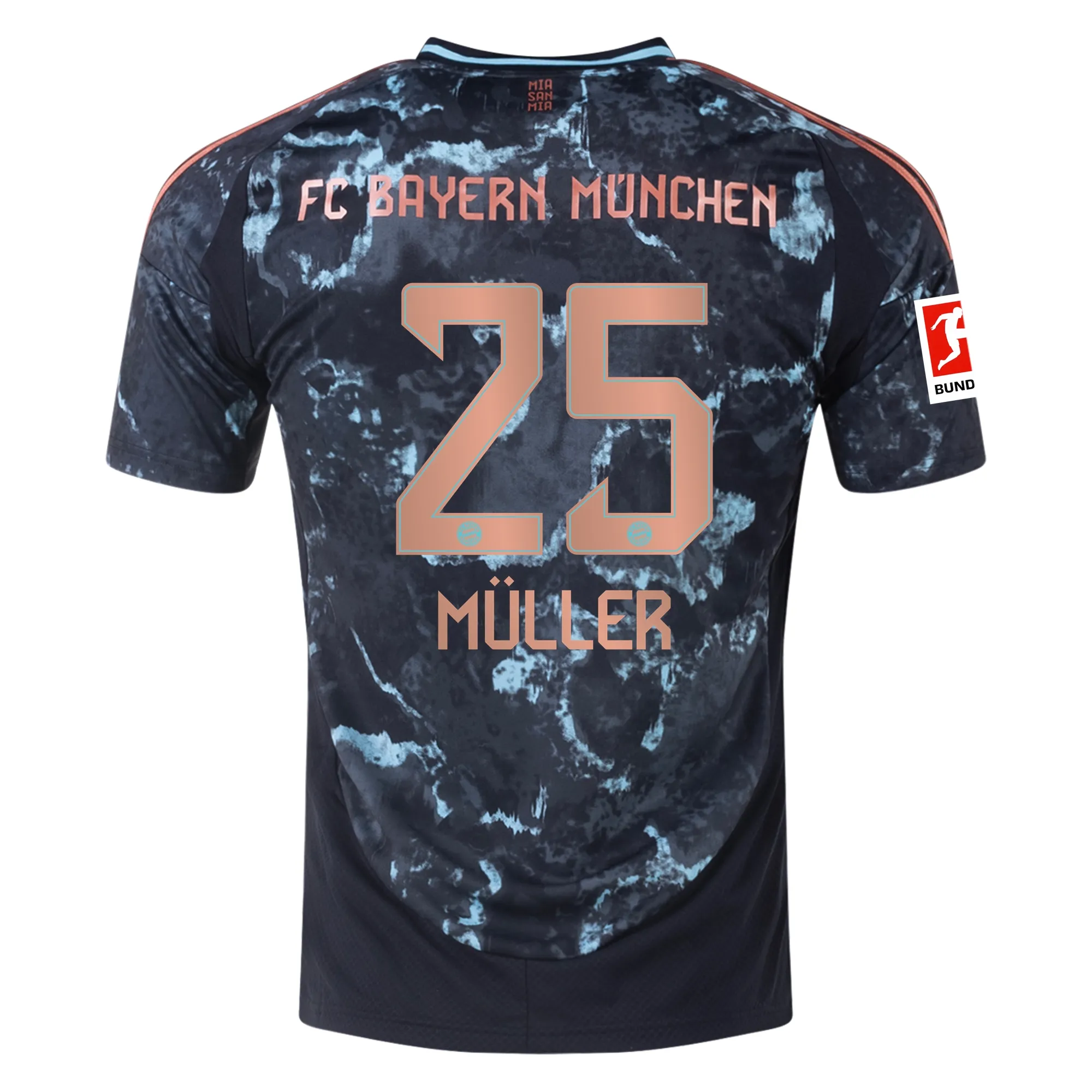 Thomas Müller Bayern Munich 2024/25 Away Jersey