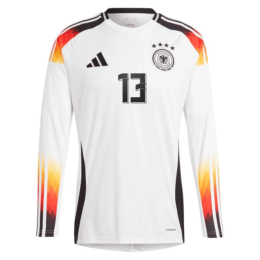 Thomas Müller Germany 2024/25 Long Sleeve Jersey - Image 2