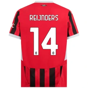 Tijjani Reijnders AC Milan 2024/25 Home Jersey