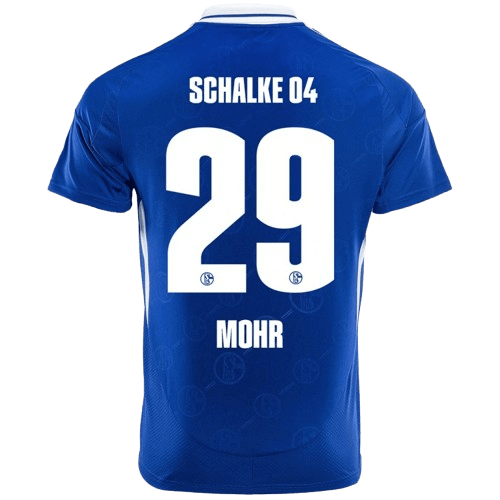 Tobias Mohr Schalke 2024/25 Home Jersey
