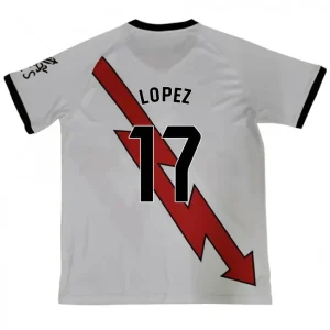Unai Lopez Rayo Vallecano 2024/25 Home Jersey