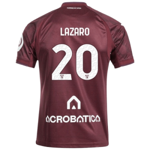 Valentino Lazaro Torino 2024/25 Home Jersey