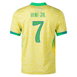 Vinicius Jr. Brazil 2024/25 Authentic Home Jersey