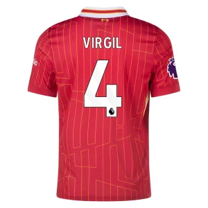 Virgil Van Dijk Liverpool 2024/25 Home Jersey