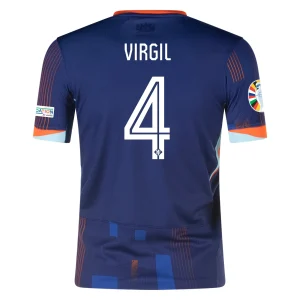 Virgil van Dijk Netherlands 2024/25 Away Jersey