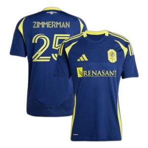 Walker Zimmerman Nashville SC 2025 Away Jersey