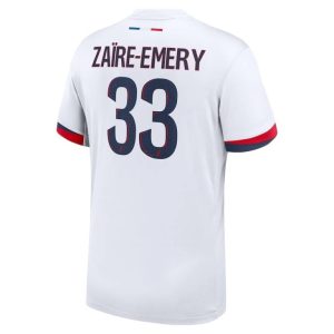 Warren Zaïre-Emery PSG 2024/25 Away Jersey