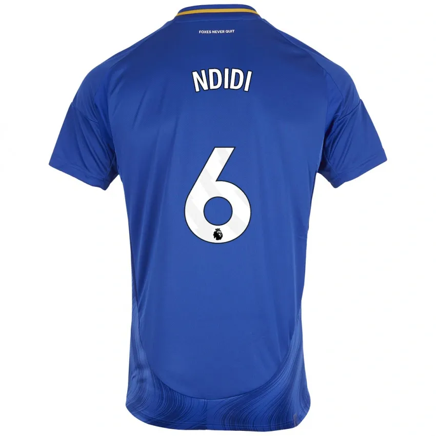 Wilfred Ndidi Leicester City 2024/25 Home Jersey