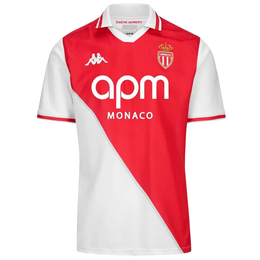 Wilfried Singo AS Monaco 2024/25 Home Jersey - Image 2
