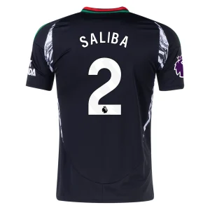 William Saliba Arsenal 2024/25 Away Jersey