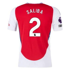 William Saliba Arsenal 2024/25 Home Jersey