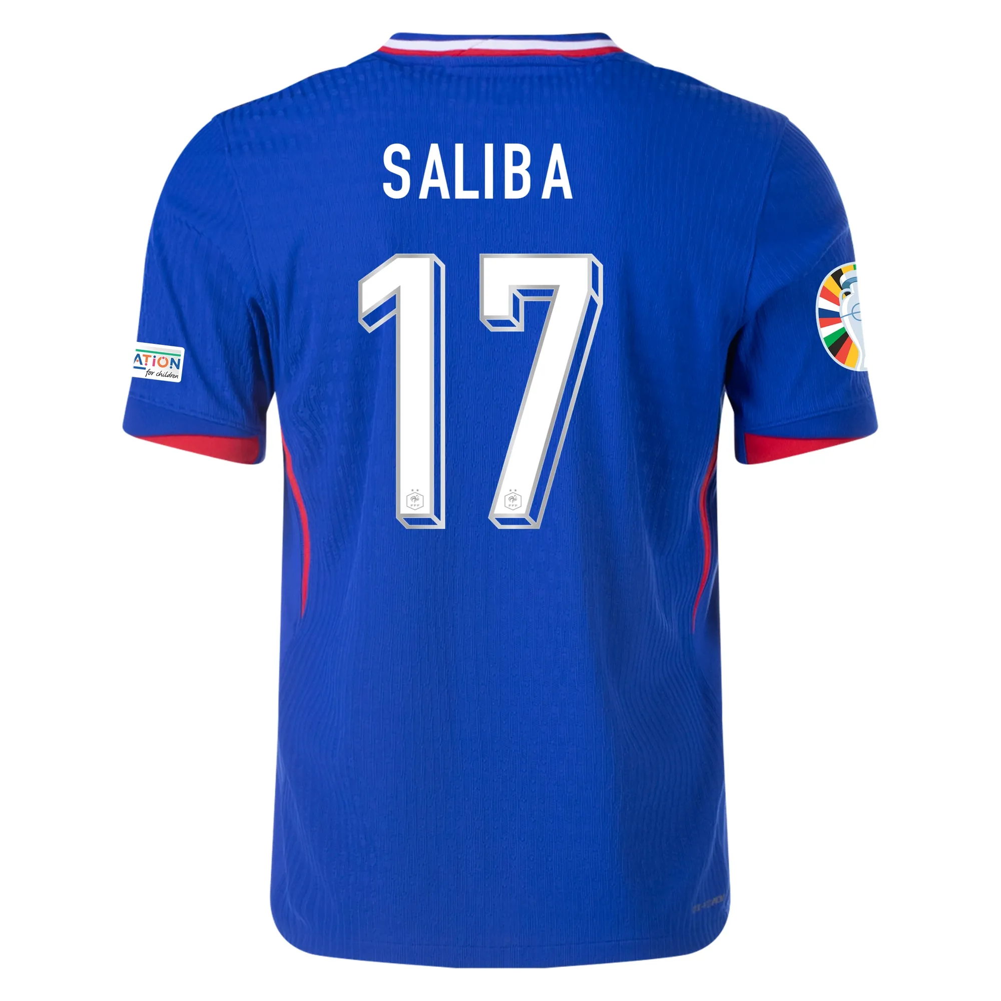 William Saliba France 2024/25 Authentic Home Jersey