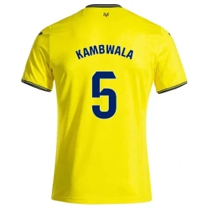 Willy Kambwala Villarreal 2024/25 Home Jersey