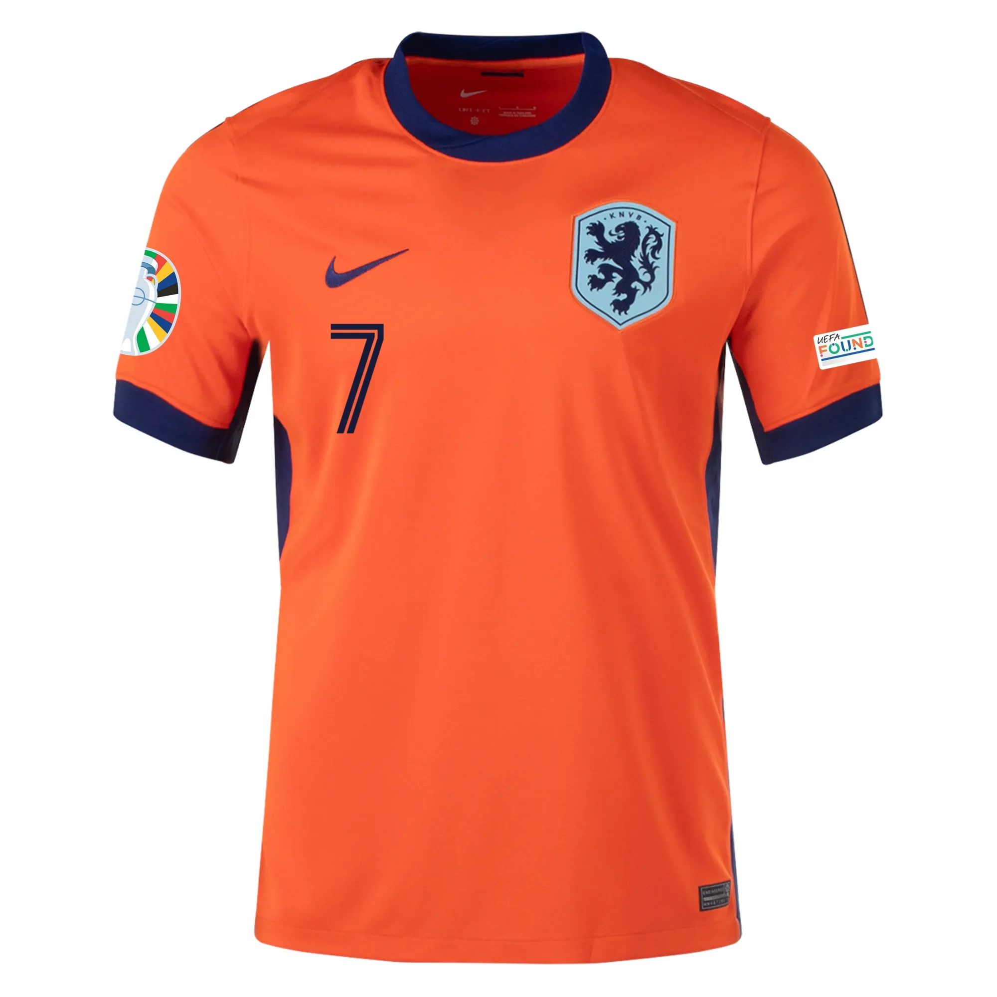 x avi Simons Netherlands 2024/25 Home Jersey - Image 2