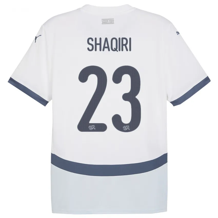 x herdan Shaqiri Switzerland 2024/25 Away Jersey