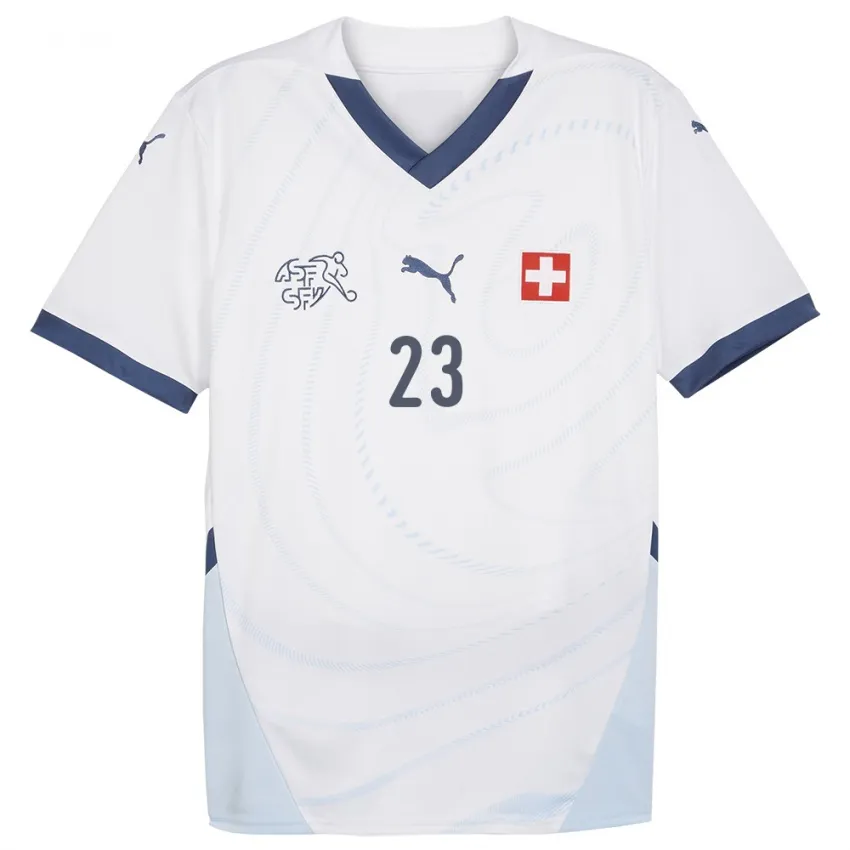 x herdan Shaqiri Switzerland 2024/25 Away Jersey - Image 2