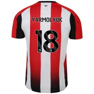 Yegor Yarmolyuk Brentford 2024/25 Home Jersey