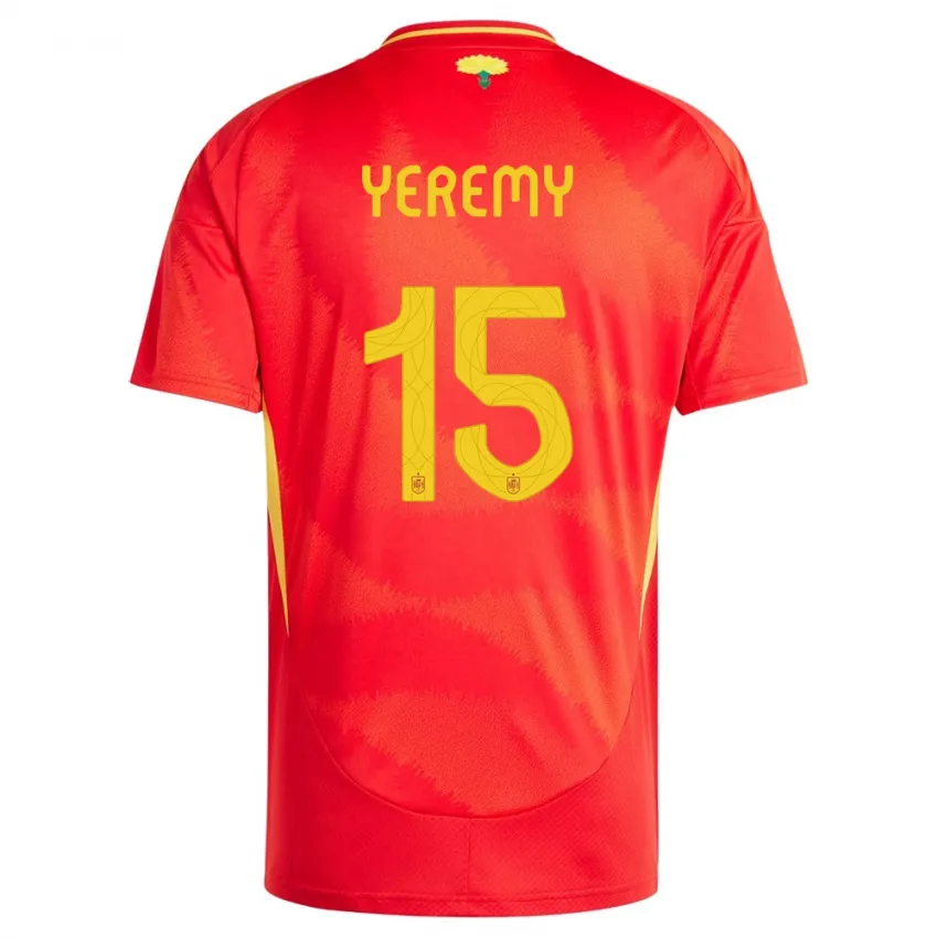 Yeremy Pino Spain 2024/25 Home Jersey