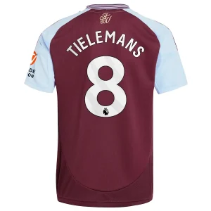 Youri Tielemans Aston Villa 2024/25 Home Jersey