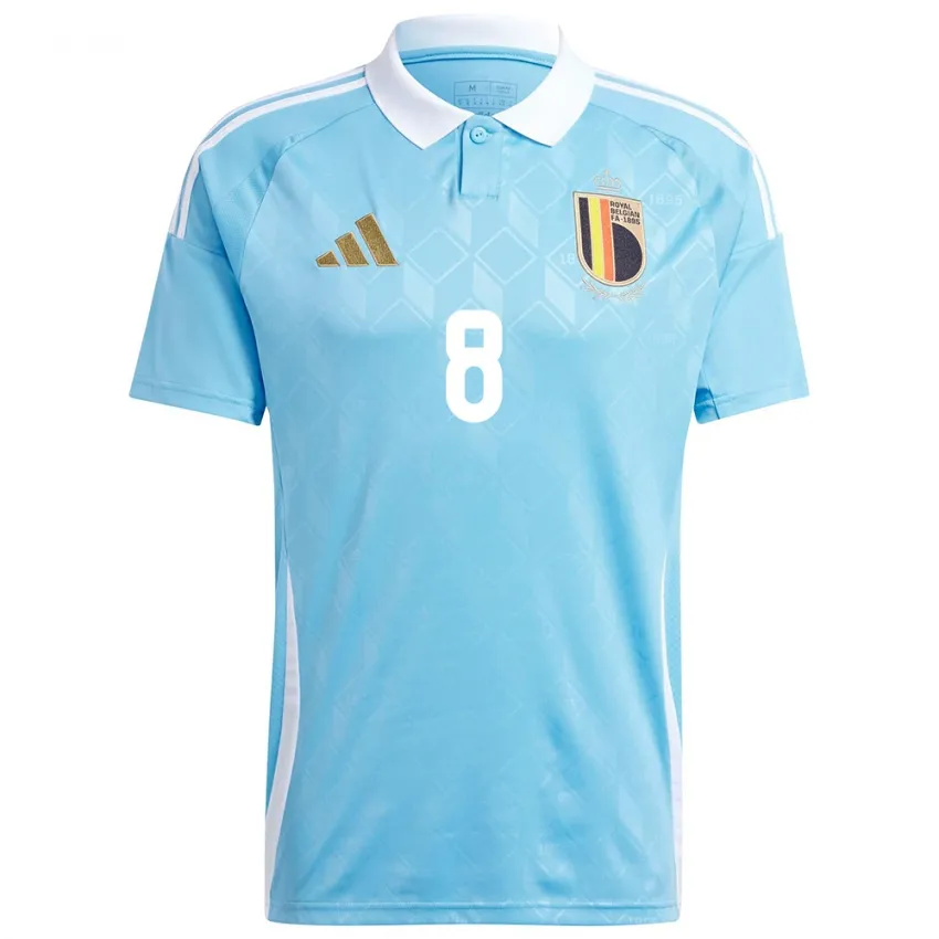 Youri Tielemans Belgium 2024/25 Away Jersey - Image 2