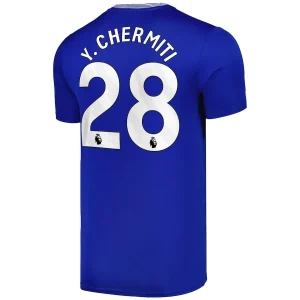 Youssef Chermiti Everton 2024/25 Home Jersey