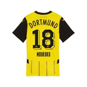 Youssoufa Moukoko Borussia Dortmund 2024/25 Home Jersey