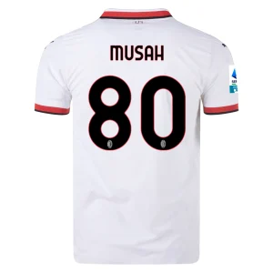 Yunus Musah AC Milan 2024/25 Authentic Away Jersey