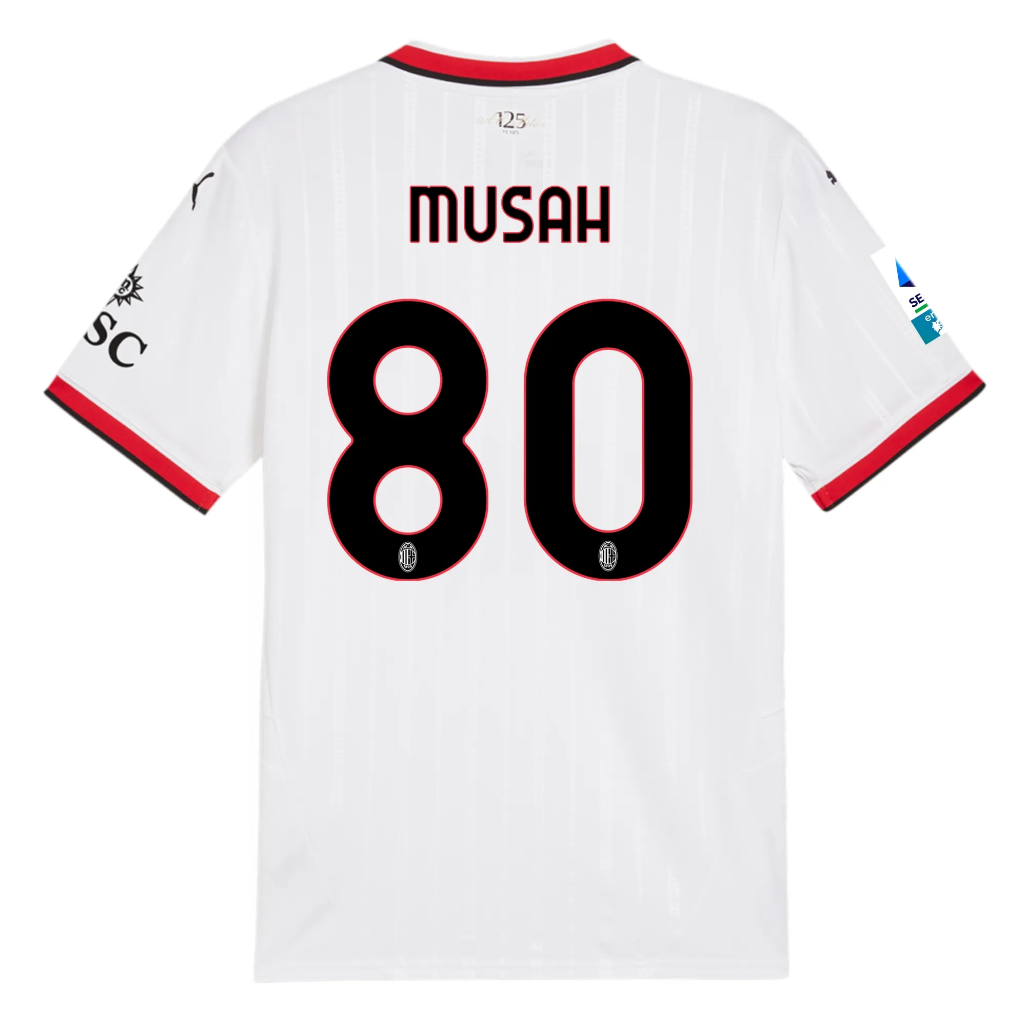 Yunus Musah AC Milan 2024/25 Away Jersey