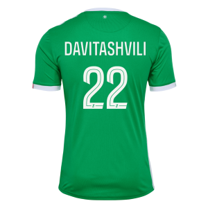 Zuriko Davitashvili AS Saint-Etienne 2024/25 Home Jersey