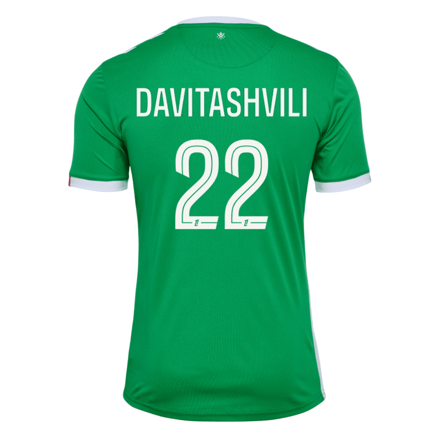 Zuriko Davitashvili AS Saint-Etienne 2024/25 Home Jersey
