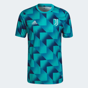 Juventus 22/23 Pre-Match Jersey - Aqua-Teal-Navy by adidas