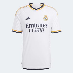 Real Madrid 23/24 Authentic Men's Match Home Jersey