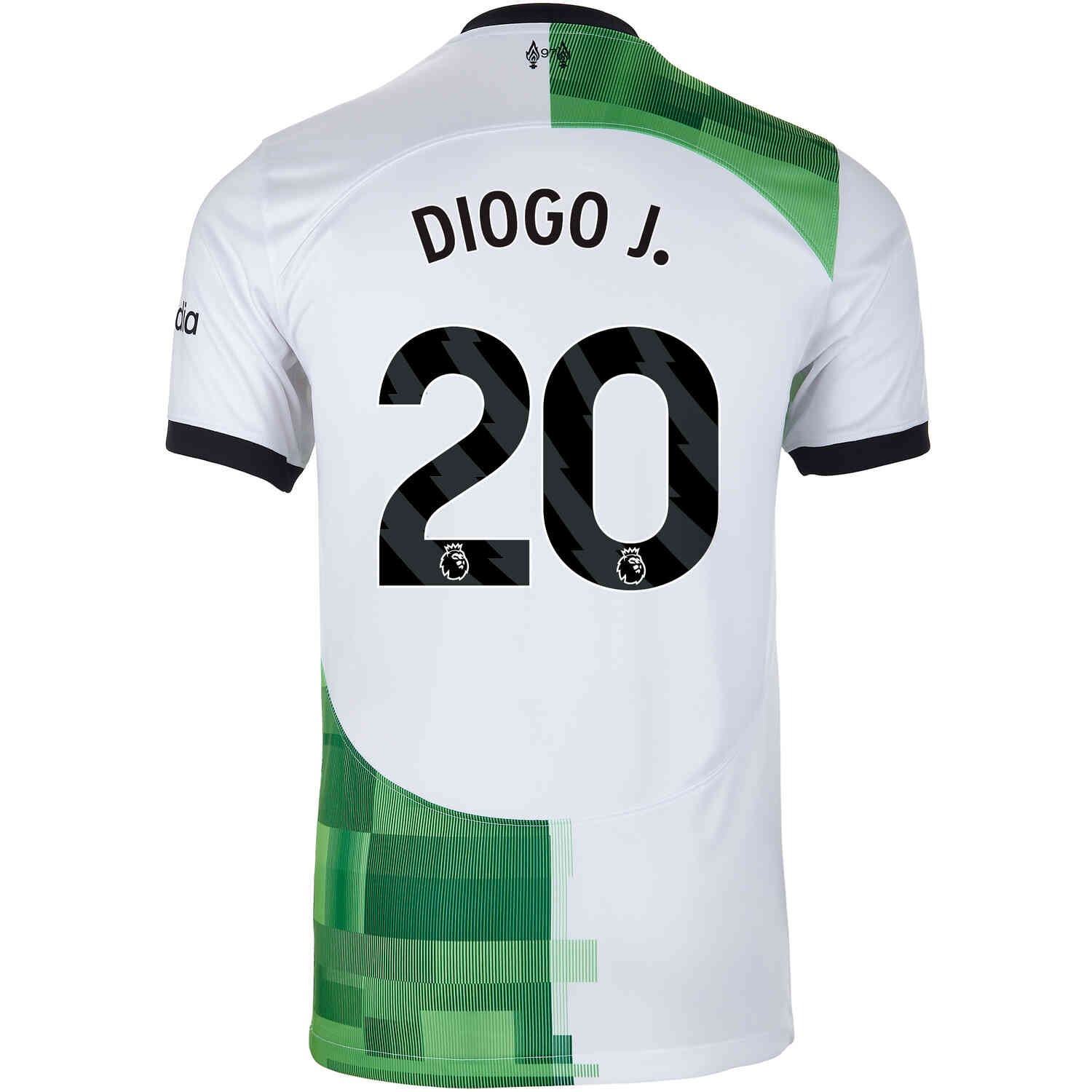Diogo Jota Liverpool Away Jersey 2023/24