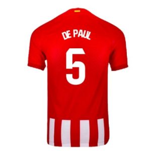 Rodrigo De Paul Athletico Madrid 2023/24 Home Jersey