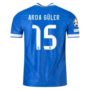 Arda Güler Real Madrid 2025/2026 Authentic Third Jersey