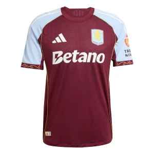 Aston Villa 2025/2026 Authentic Home Jersey