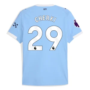Rayan Cherki Manchester City 25/26 Authentic Home Jersey