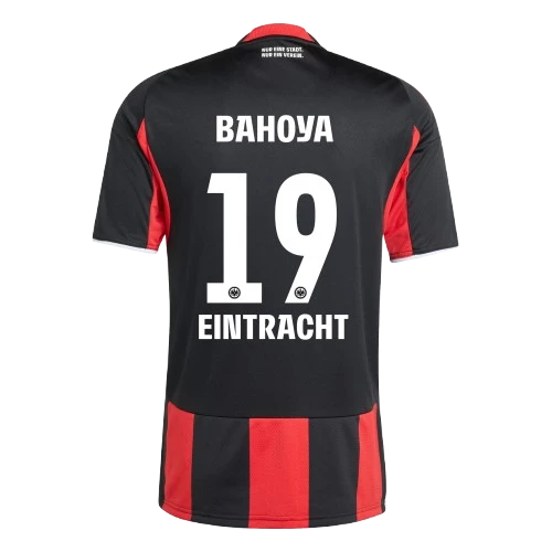 Jean-Mattéo Bahoya Eintracht Frankfurt 2025/26 Home Jersey