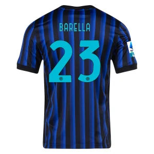 Nicolò Barella Inter Milan 2025/2026 Home Jersey