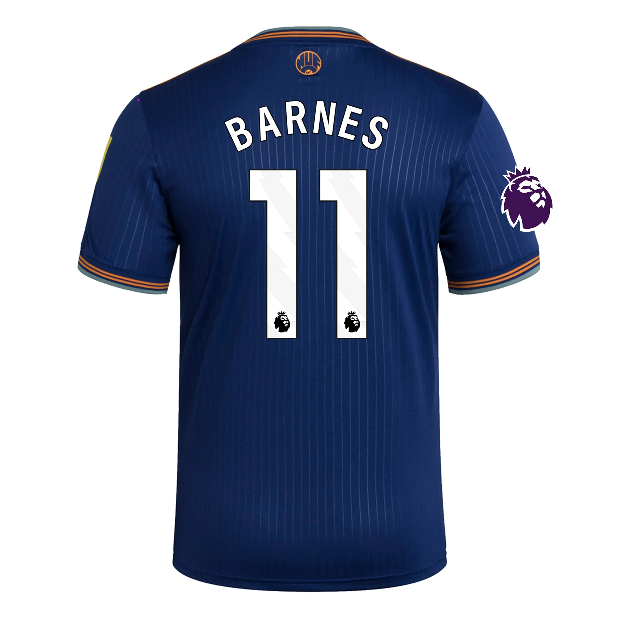 Harvey Barnes Newcastle 2025/2026 Third Jersey