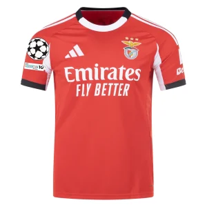Benfica 2025/26 UCL Home Jersey