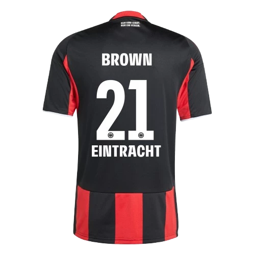 Nathaniel Brown Eintracht Frankfurt 2025/26 Home Jersey
