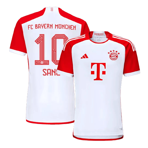 Leroy Sané Bayern Munich 23/24 Home Jersey