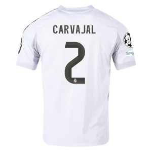 Dani Carvajal Real Madrid 2025/2026 Authentic Home Jersey