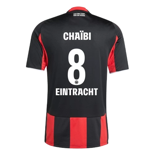 Farès Chaïbi Eintracht Frankfurt 2025/26 Home Jersey